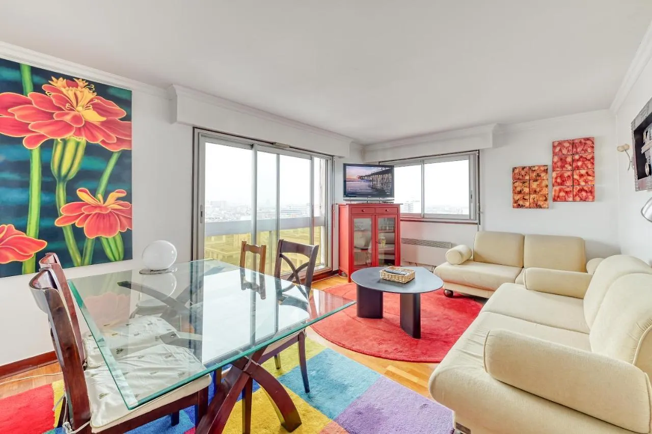 Panoramic View Of Paris Apartment 0*,  France