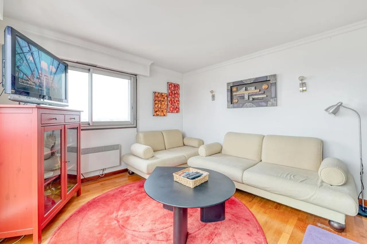 Panoramic View Of Paris Apartment