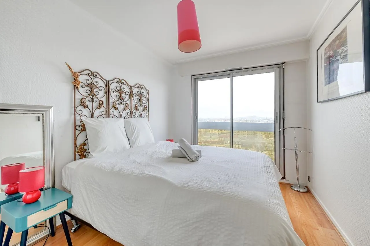 Panoramic View Of Paris Apartment