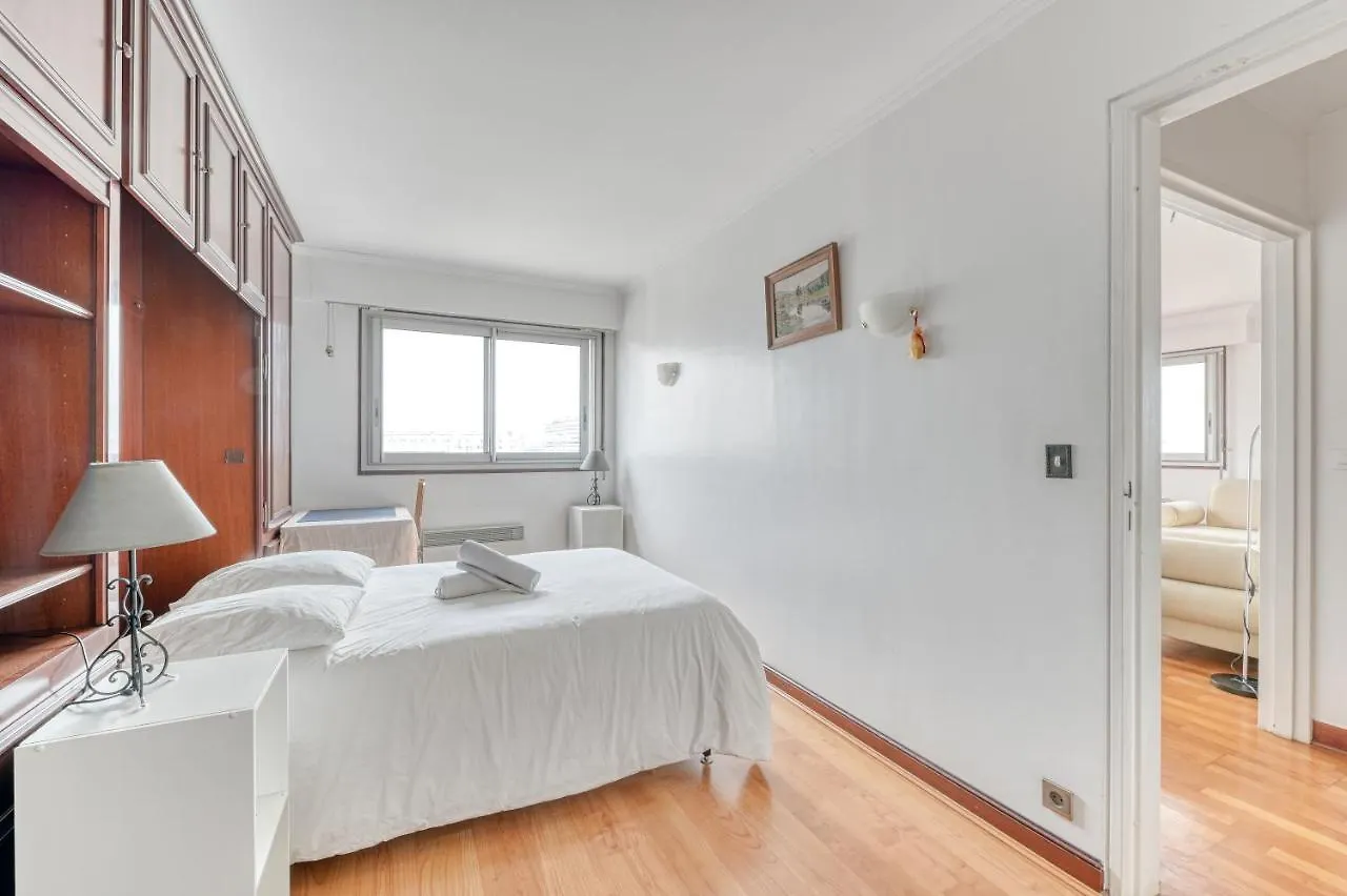 Panoramic View Of Paris Apartment France